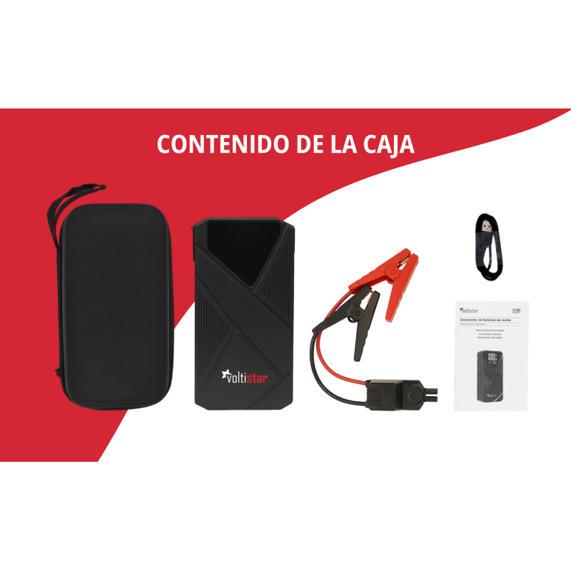 Arrancador De Coche ET33 12000Mah