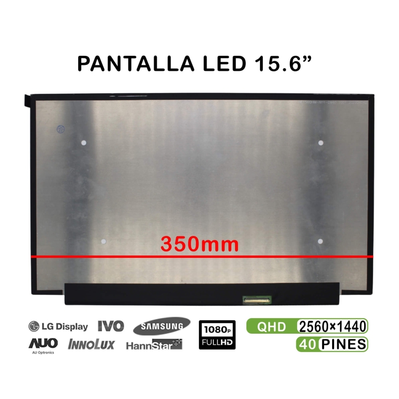 ECRÃ PARA PORTÁTIL DE 15,6" NE156QHM-NY1 LED 2560X1440