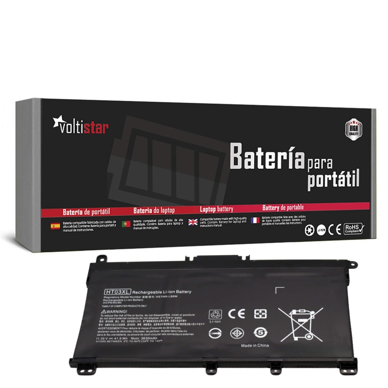 BATERIA PARA PORTÁTIL HP 14S-DQ SÉRIE 11.55 V HT03XL