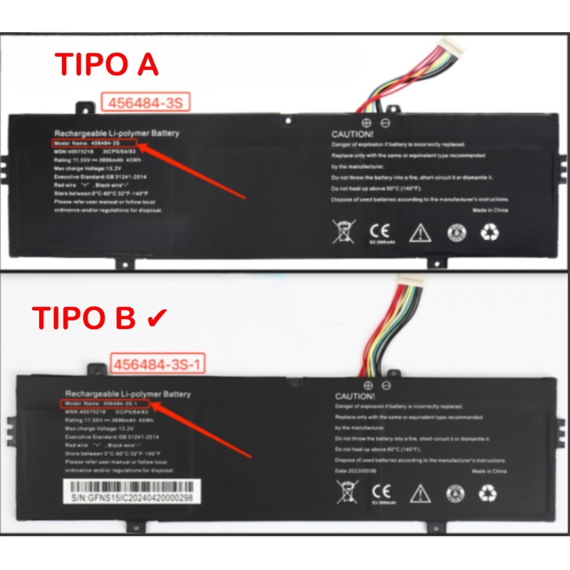 BATTERIA PER NOTEBOOK MEDION 456484-3S-1 40075218