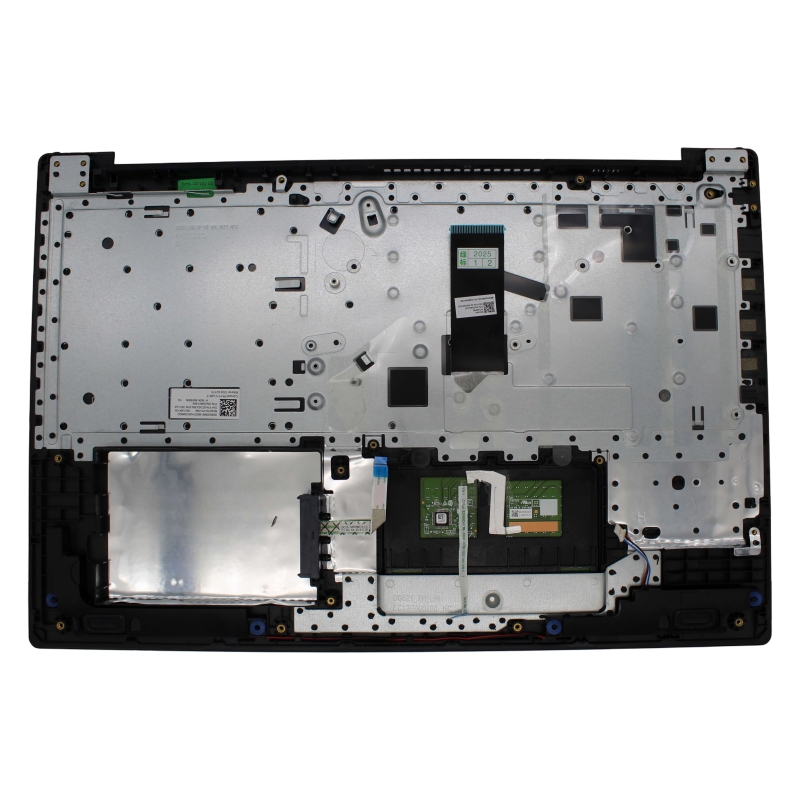 CAIXA ALTA COM TECLADO PARA PORTÁTIL LENOVO IDEAPAD V330-15IKB, PRETO E PRATEADO