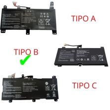 BATTERIA PER COMPUTER PORTATILE ASUS ROG STRIX GL504G GL504GM GL504GS C41N1731