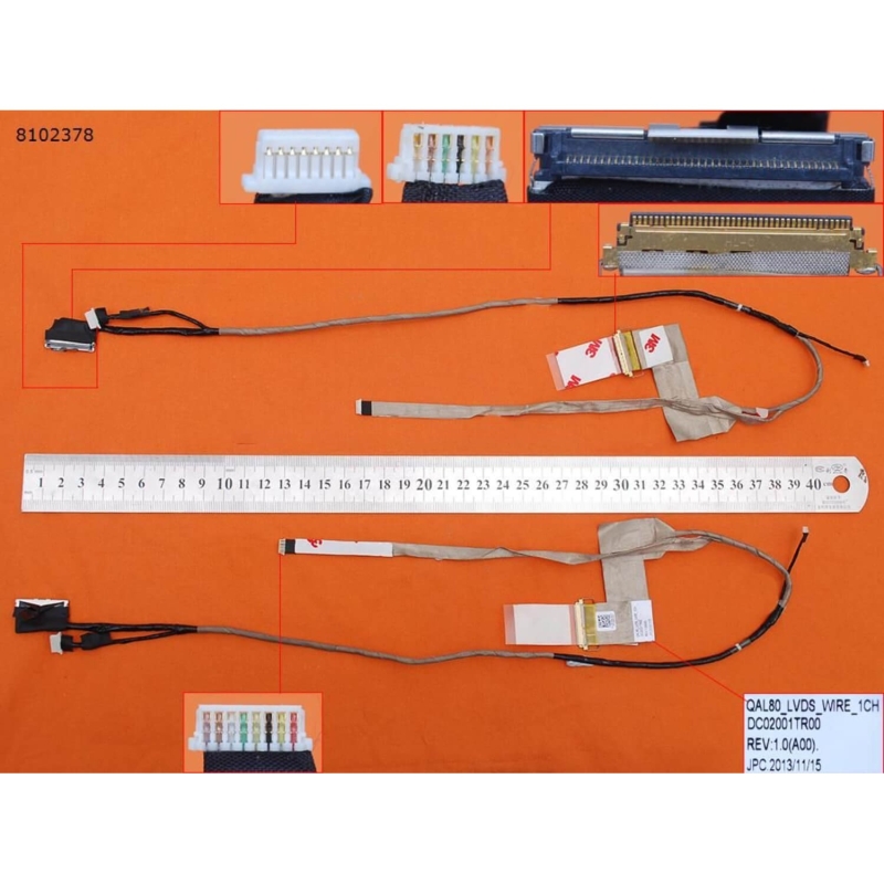CAVO LCD PER PORTATILE DELL E6430 DC02001DV00