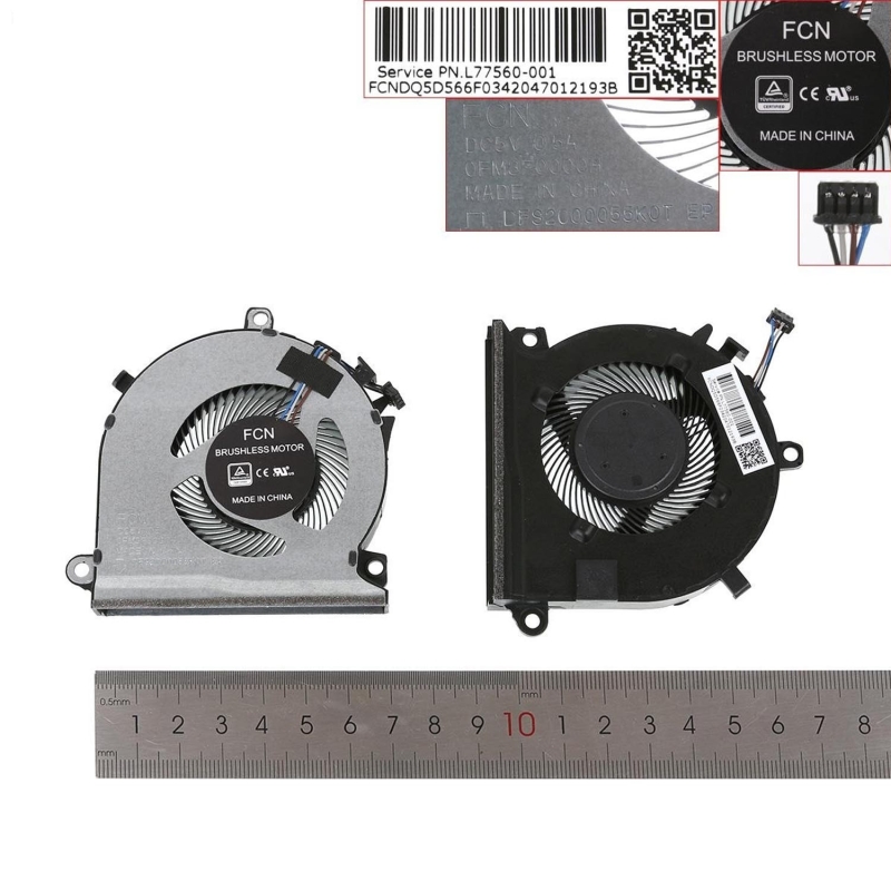 Ventilador para portátil HP Pavilion Gaming 15-EC 15-EC0013DX