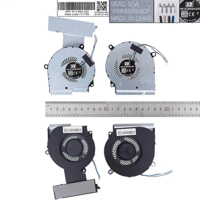 Ventiladores para portátil HP TPN-Q211 15-DC. Envíos 24h