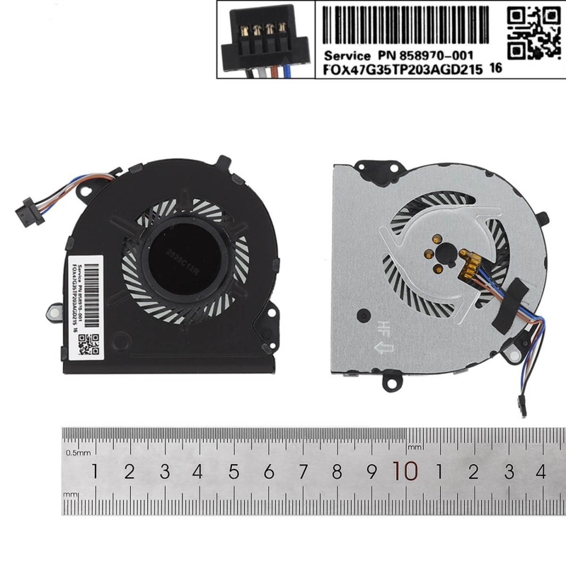 Ventoinha para portátil HP Pavilion TPN-Q208 15-CS 15T-CS L25584-001