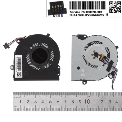 Ventilador para portátil HP Pavilion TPN-Q208 15-CS 15T-CS L25584-001