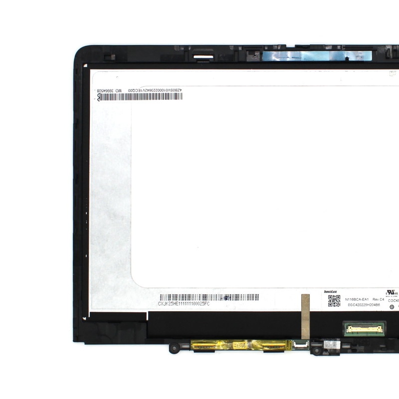 SCHERMO TATTILE LED 11.6" PER COMPUTER PORTATILE LENOVO 300W YOGA GEN 4 CON CORNICE