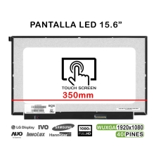 ECRÃ DE TOQUE LED DE 15,6" PARA PORTÁTIL NV156FHM-T01 350MM FHD 40 PINOS