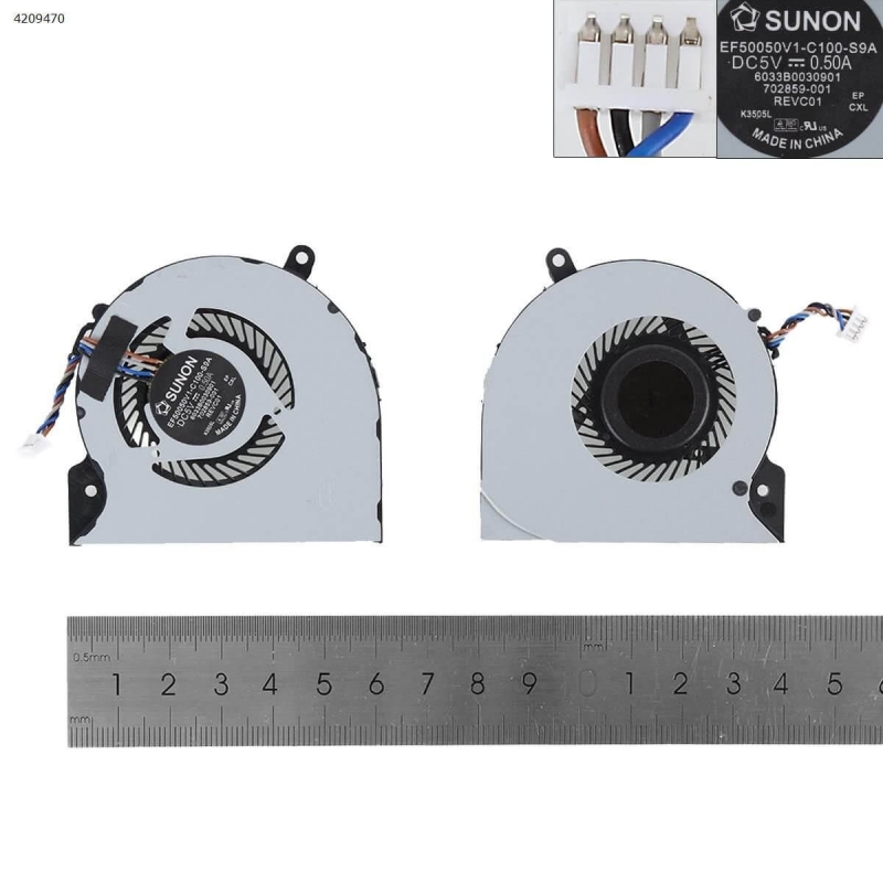 VENTILADOR CPU PARA PORTÁTIL HP ELITEBOOK FOLIO 9470M