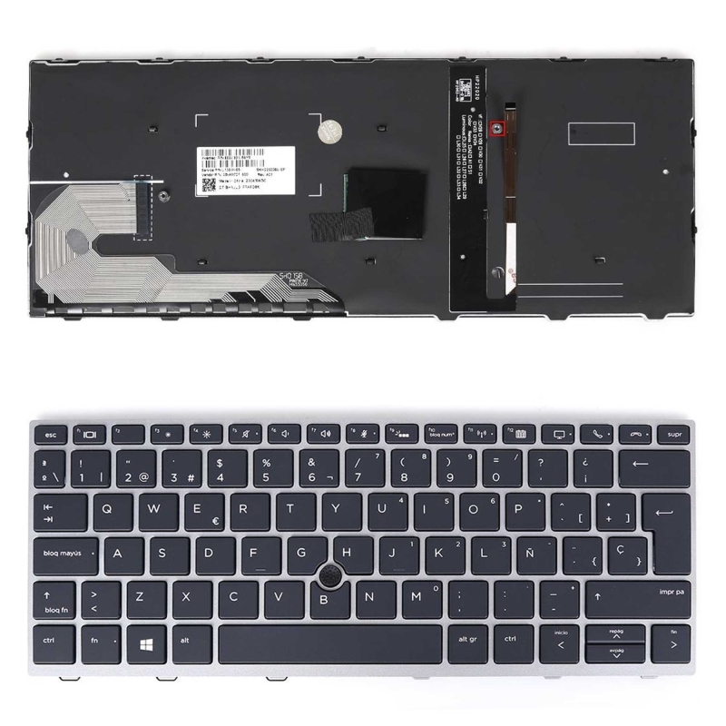 Teclado retroiluminado para portátil HP Elitebook 830 G5 - 830 G6