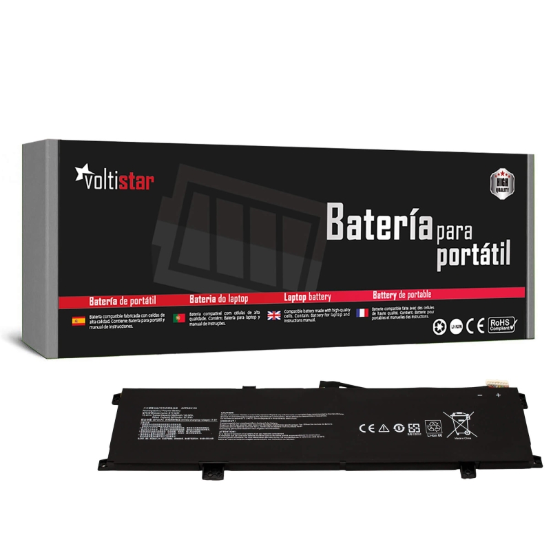 BATERIA PARA PORTÁTIL MSI GF66 THIN 11 MS-1581 BTY-M55