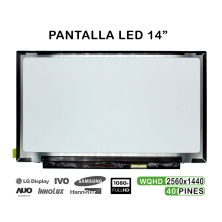 SCHERMO LED 14" PER COMPUTER PORTATILE B140QAN01.0 2560X1440 40 PIN