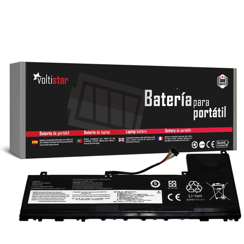 BATTERIA PER LAPTOP LENOVO IDEAPAD 5 PRO SERIES L20M3PF1