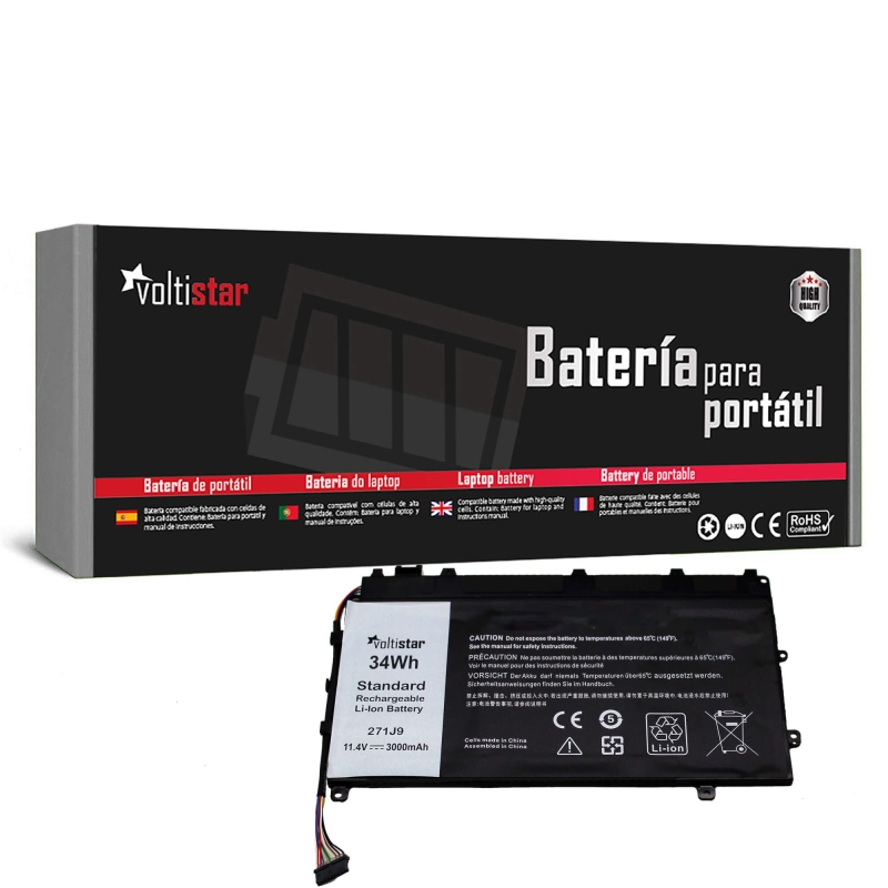 BATTERIA PER COMPUTER PORTATILE DELL LATITUDE 13 7000 7350 0GWV47 0MN791 271J9