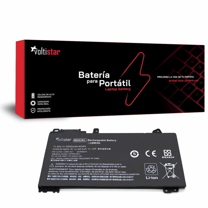 BATERIA PARA PORTATIL HP PROBOOK 430 440 450 445 455 455R G6 RE03XL HSTNN-UB7R HSTNN-OB1C