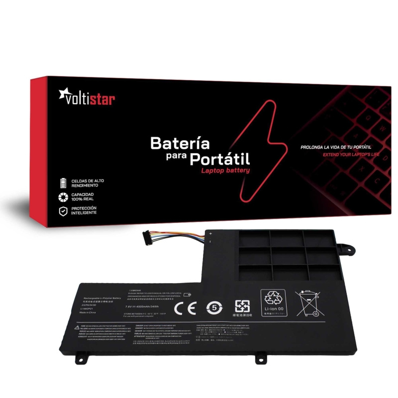 BATTERIA PER COMPUTER PORTATILE PER LENOVO IDEAPAD 300S 310S-14ISK 500S-14ISK L14M2P21