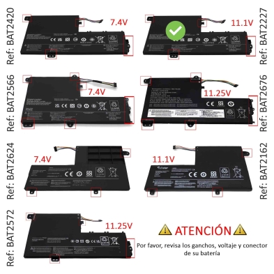 Bateria portatil Lenovo IdeaPad 310S-14ISK  | L14M2P21