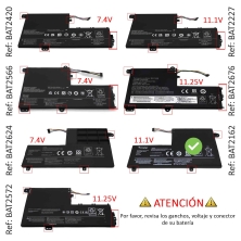 Batteria lenovo s41-70, s4175, l14l2p21