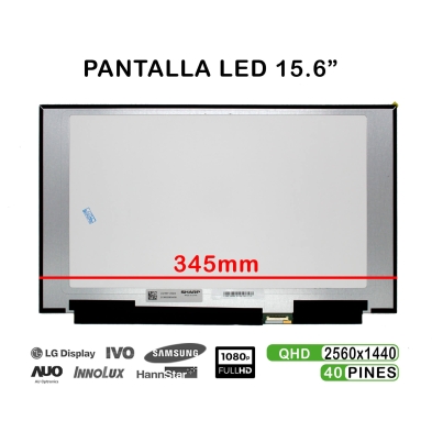 SCHERMO LED PER LAPTOP DA 15,6" LQ156T1JW03