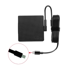 CARICATORE PER PORTATILE MULTIVOLTAGGIO LENOVO USB-C 100W NERO