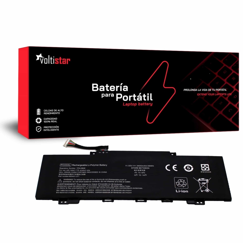 BATTERIA PER COMPUTER PORTATILE PER HP PAVILION X360 14 14-DW 14-DY 14-CD 15 15-ER PC03XL