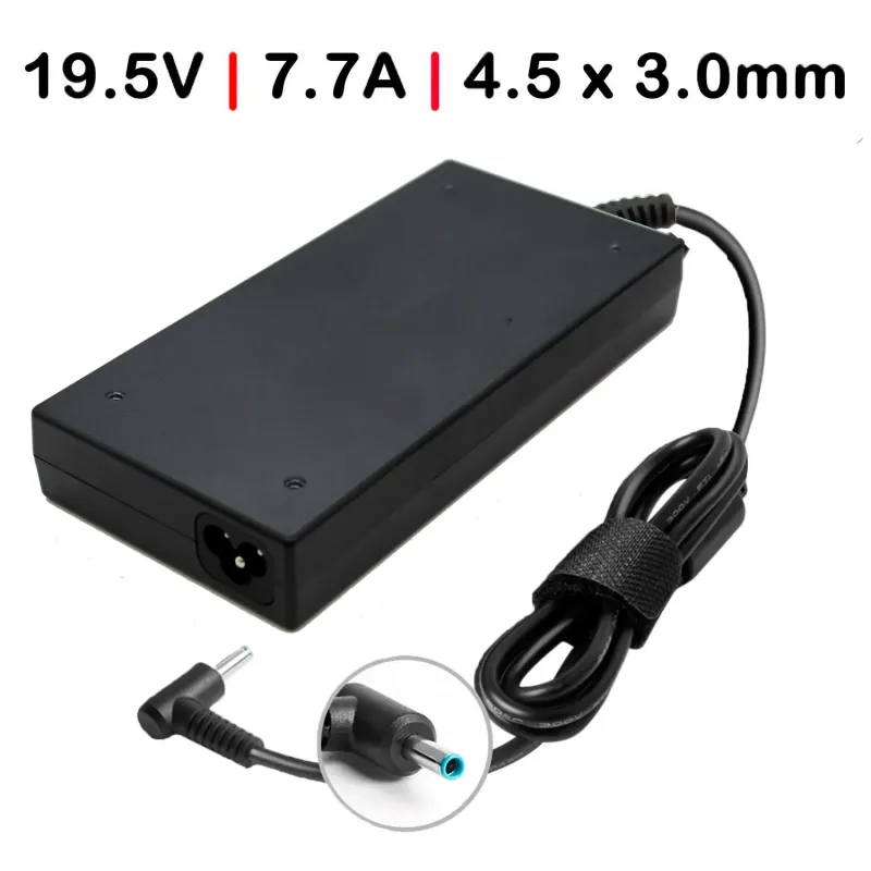 CARICABATTERIE PER COMPUTER PORTATILE DA GIOCO HP OMEN 15-AX001NT 15-AX001TX 15-AX002NA SLIM