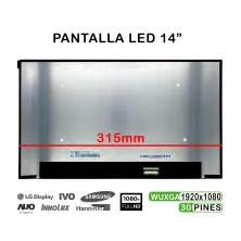 PANTALLA LED DE 14" PARA PORTÁTIL NT140FHM-N46 FHD 30 PINES