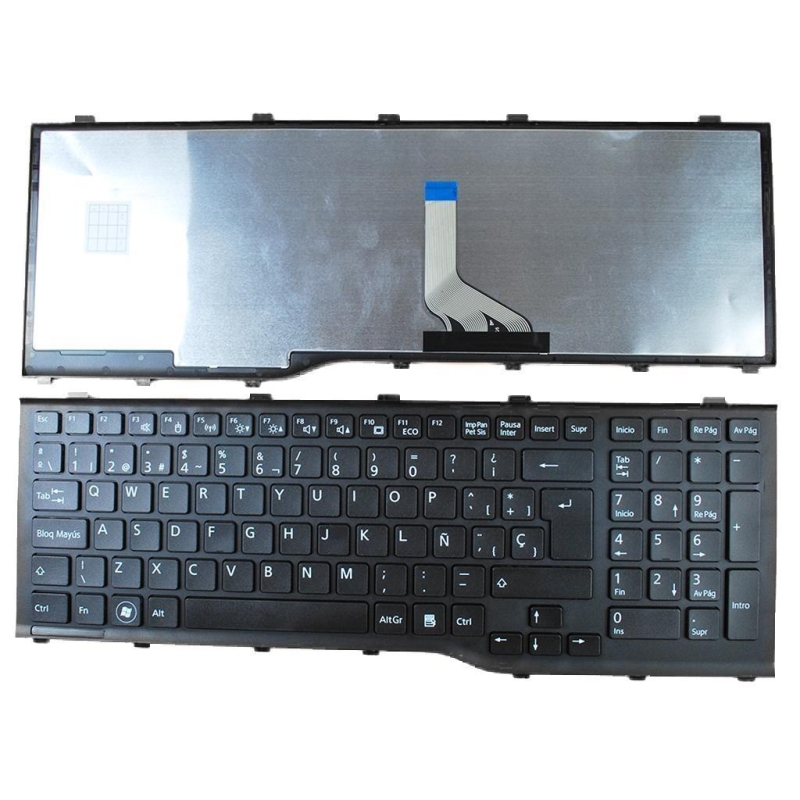 Tastiera per laptop Fujitsu LifeBook AH532 in spagnolo