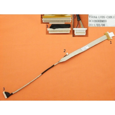 CAVO FLESSIBILE TOSHIBA Satellite P200 P205 17"