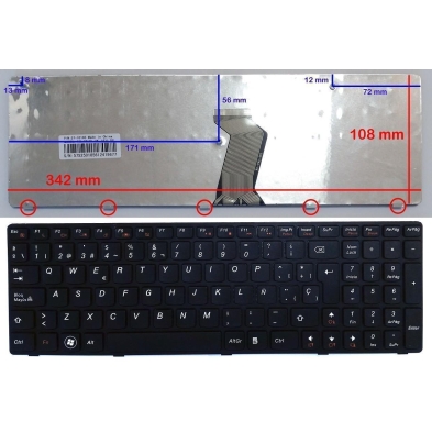 Teclado Ibm / Lenovo G575 G580 G585 Z560 Z560a Z565 Series