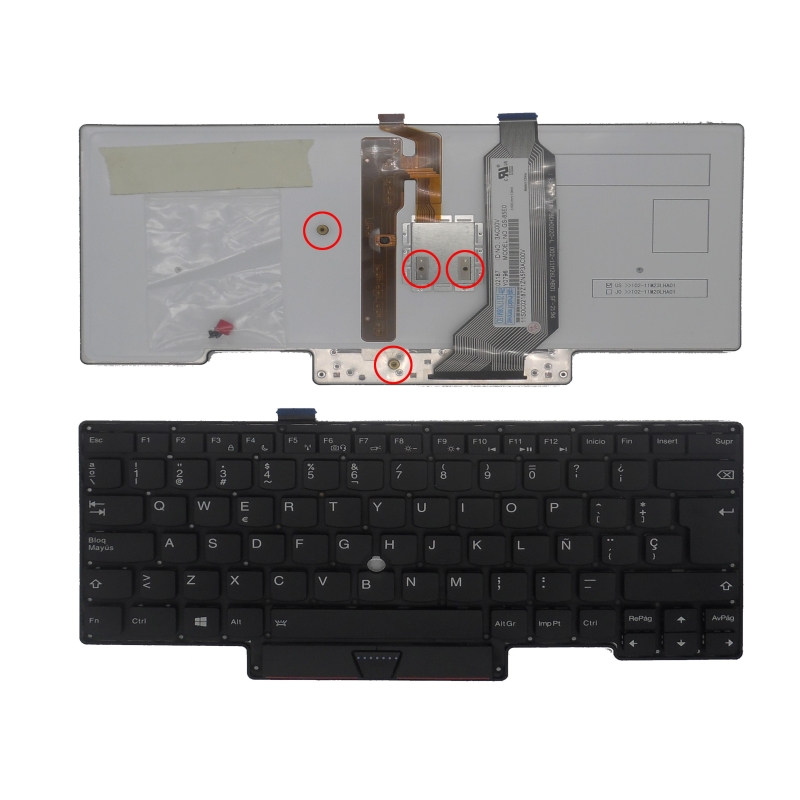 Tastiera per laptop Lenovo ThinkPad X1 Carbon Gen 1