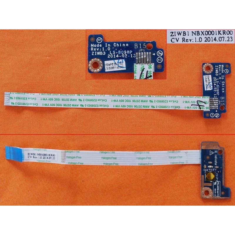 Scheda pulsanti per laptop Lenovo B40-70, scheda B50-70, LS-B098P