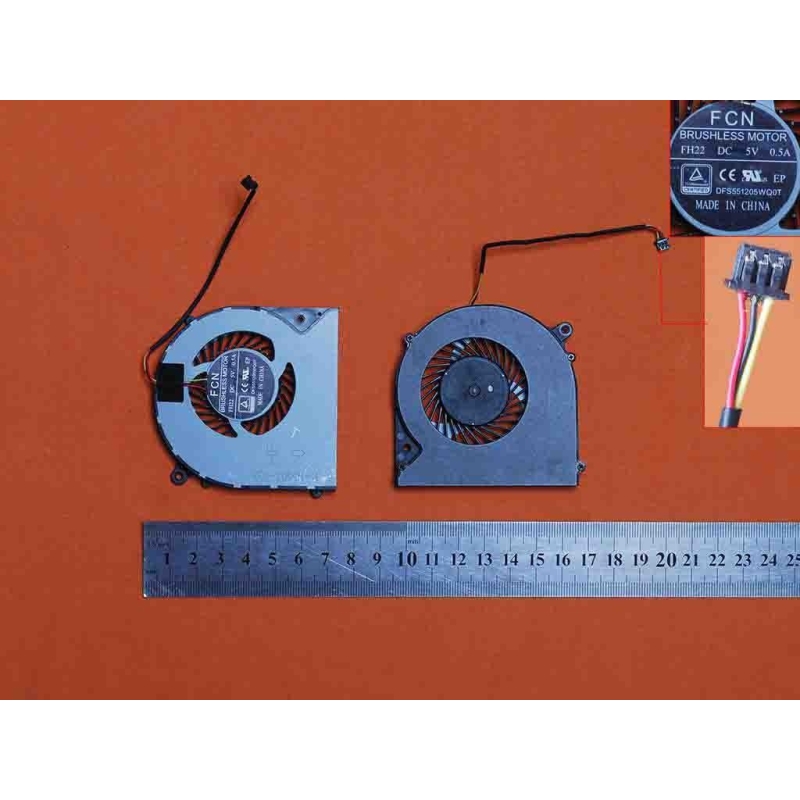 Ventilatore portatile Clevo 6-31-n5502-102 f57-d1 f57-d1c