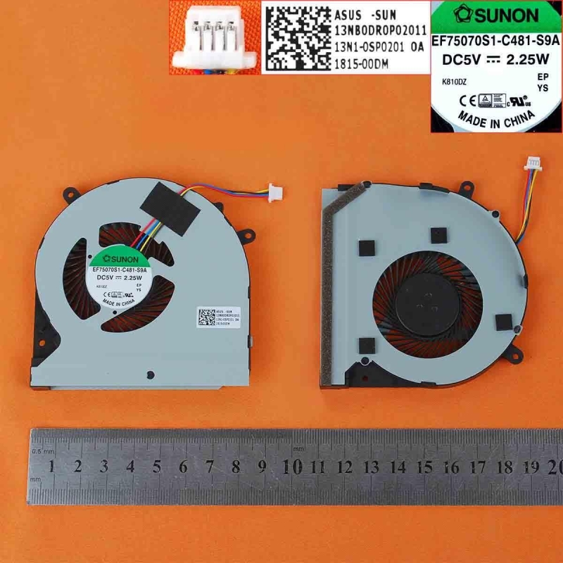 Ventola per laptop Asus GL502VM | 13NB00R0P02011