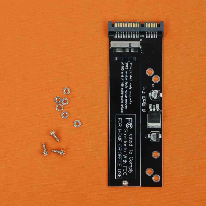 Adattatore SATA a SSD da 3,5" per laptop Apple MacBook A1369 2012