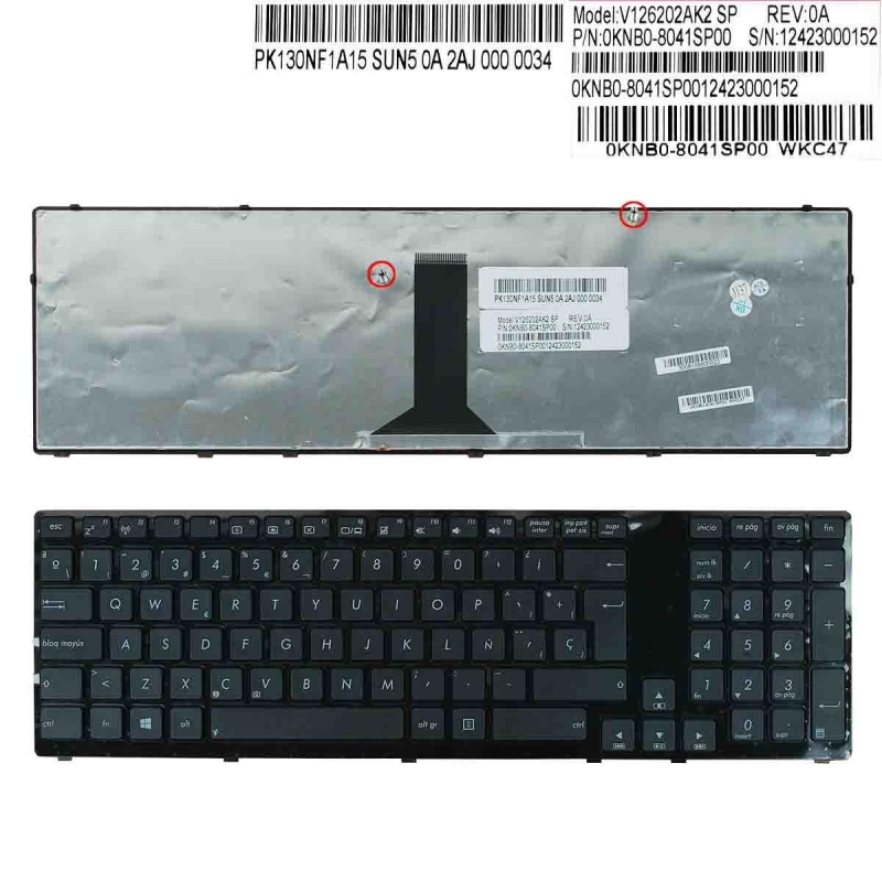Tastiera per laptop Asus K95 | Asus K95VJ
