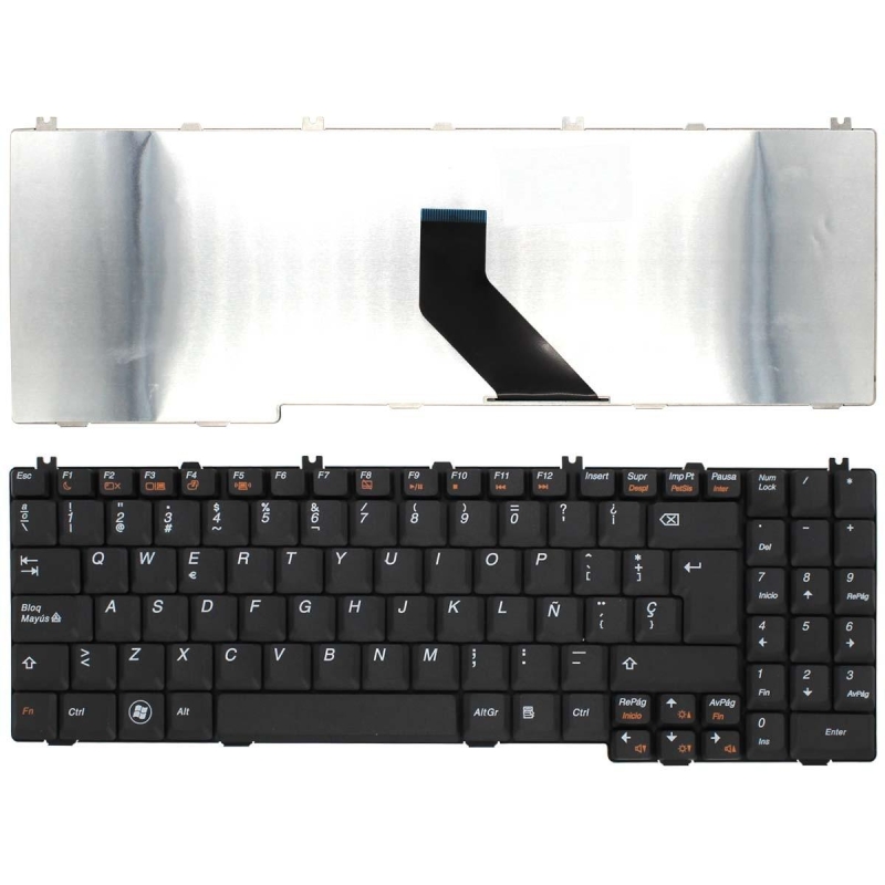 Teclado para portatil Lenovo G550 en cor preto | 25-011018