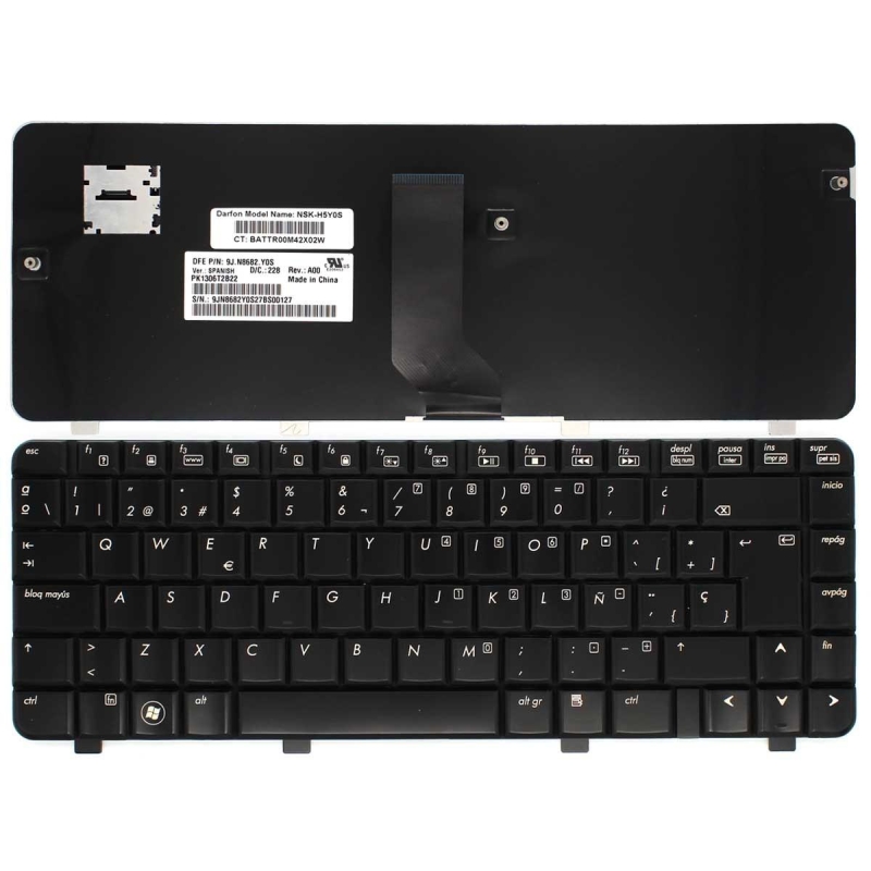 Tastiera per laptop HP Pavilion DV3, tastiera HP Pavilion DV3-2000