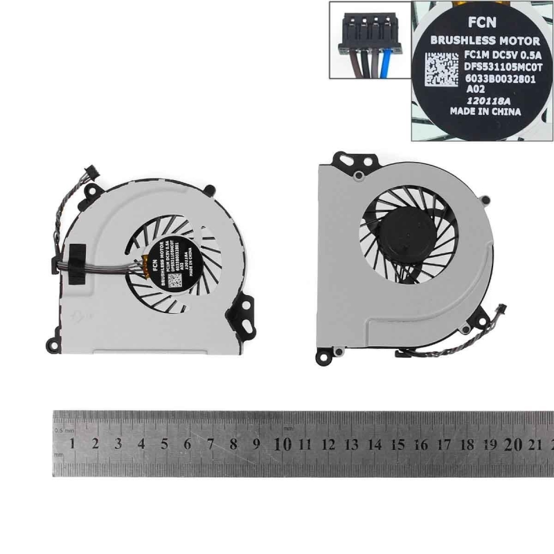 Ventola CPU per laptop HP Envy 15-J - HP Envy 17-J