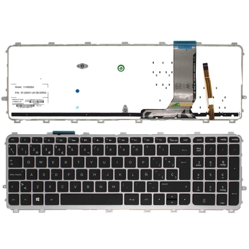 Tastiera per laptop serie HP Envy 15-J | V140626A