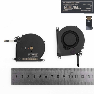 Ventola per laptop Apple MacBook Air A1370 11".