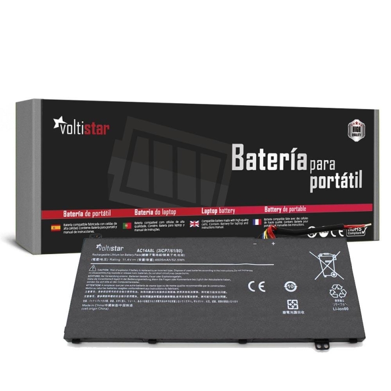 Batteria per laptop Acer V15 NITRO, batteria VN7-571, AC14A8L