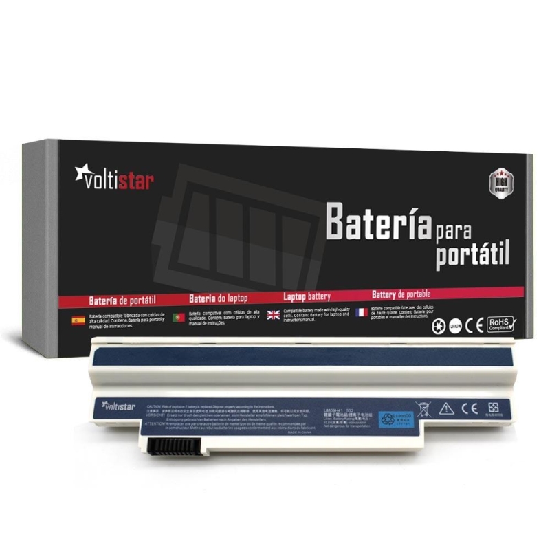 Batteria portatile bianca per Acer Aspire One | UM09C31 - UM09G31