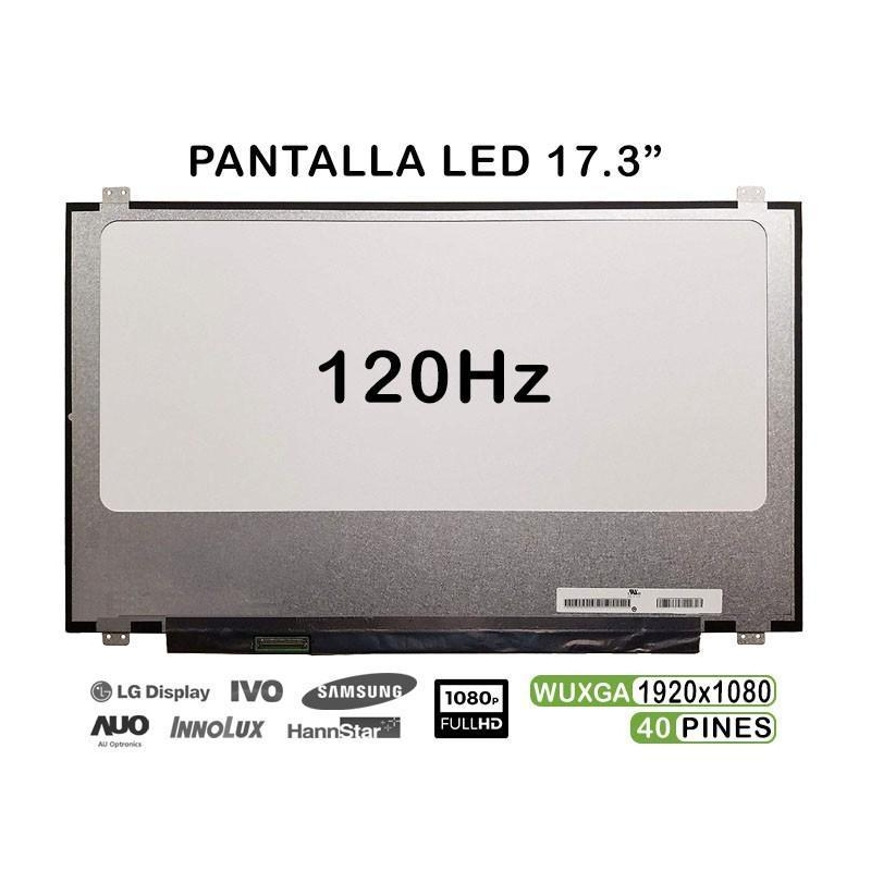 Schermo LED da 17,3" per Laptop N173HHE-G32 REV.C1