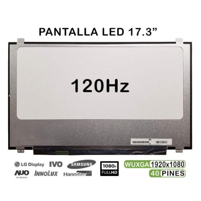 Schermo LED da 17,3" per Laptop N173HHE-G32 REV.C1