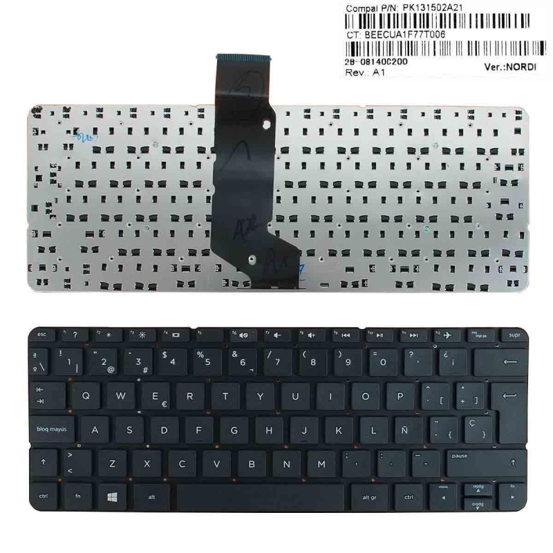 Teclado portatil HP Stream 11-D018NS - HP Stream 11-D020NR