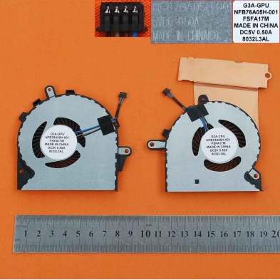 Ventola CPU + GPU per laptop HP Omen 15-CE | 929455-001