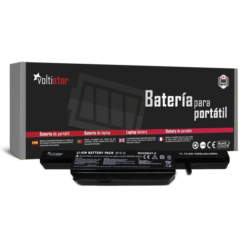 Batteria portatile Clevo W155U | 6-87-W540S-427