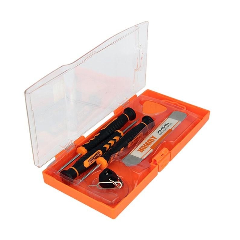 KIT DE HERRAMIENTAS PROFESIONALES PARA REPARACIÓN 6 EN 1 JAKEMY JM-8141